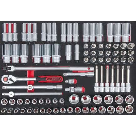 KS TOOLS 711.0095 - 1/2" SCS Coffret de douilles, module 1/1 (95 pcs)