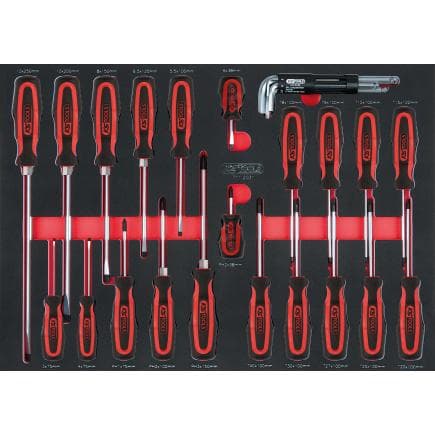 KS TOOLS 711.1029 - SCS Module de tournevis, modules système 1/1 (29 pcs)