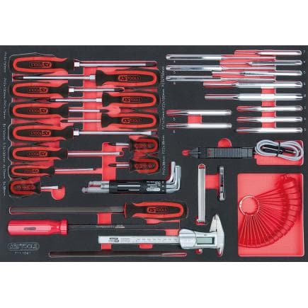 KS TOOLS 711.1041 - SCS Module de tournevis et d'outils de mesure, modules système 1/1 (41 pcs)