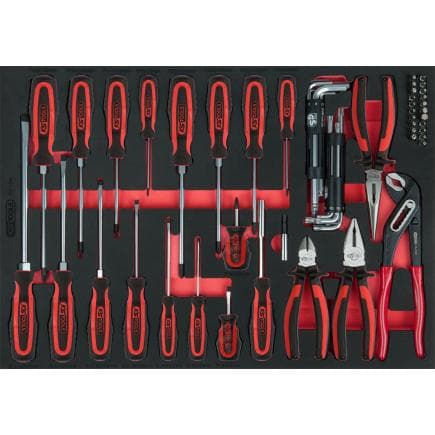 KS TOOLS 711.1059 - Module de tournevis et de pinces, modules système 1/1 (59 pcs)