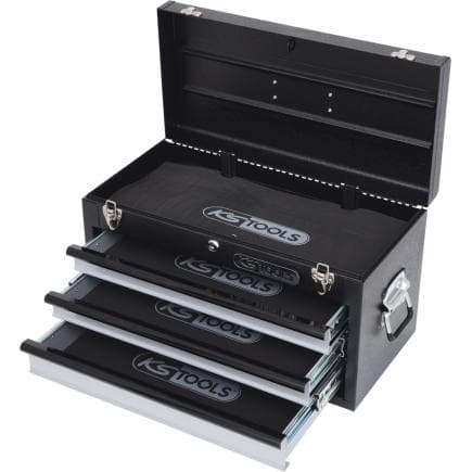 KS TOOLS 801.0003 - Coffre à outils 3 tiroirs, 255x508x303mm