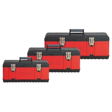 KS TOOLS 850.0360 - Jeu de caisses à outils en tôle d'acier et plastique (3 pcs)
