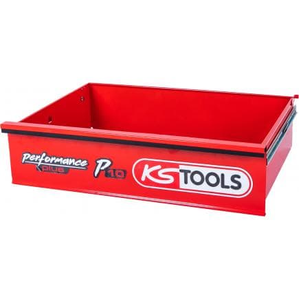 KS TOOLS 873.0008-R002P - Tiroir avec logo et guidage à billes pour servante d’atelier P10, 568x398x145 mm