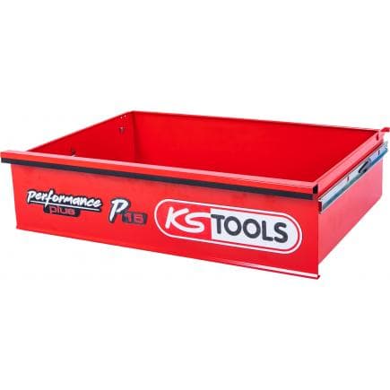 KS TOOLS 873.1008-R002P - Tiroir avec logo et guidage à billes pour servante d’atelier P15, 568x398x145 mm