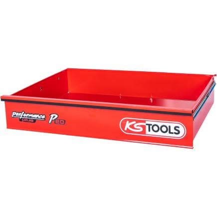KS TOOLS 873.2008-R002P - Tiroir avec logo et guidage à billes pour servante d’atelier P20, 785x568x145 mm