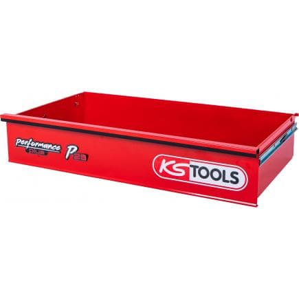 KS TOOLS 873.3008-R003P - Tiroir avec logo et guidage à billes pour servante d’atelier P25, 755x398x145 mm