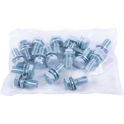KS TOOLS 873.7014-R004P - Vis M8 pour roulettes destinées à la servante d’atelier PERFORMANCE plus (16 pcs)