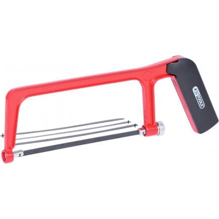 KS TOOLS 907.2130 - Monture de scie petit modèle, rouge, 150mm