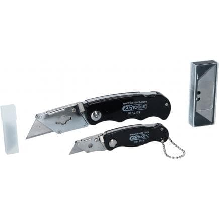 KS TOOLS 907.2172 - Jeu de couteaux pliables (2 pcs)