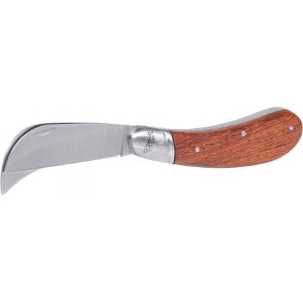 KS TOOLS 907.2186 - Couteau d'électricien, droite+serpette