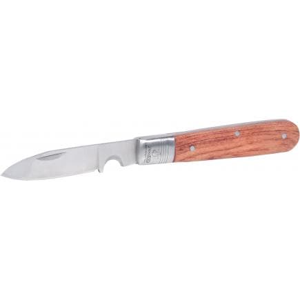 KS TOOLS 907.2187 - Couteau d'électricien, lame droite