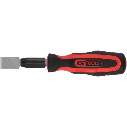 KS TOOLS 907.2215 - Manche porte-couteau double-corps, 11pcs