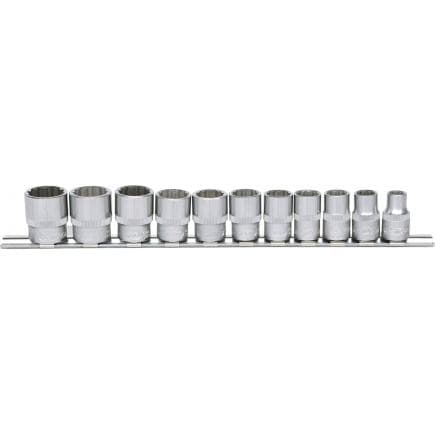 KS TOOLS 911.0609 - 3/8" Jeu de douilles 12 pans (11 pcs)