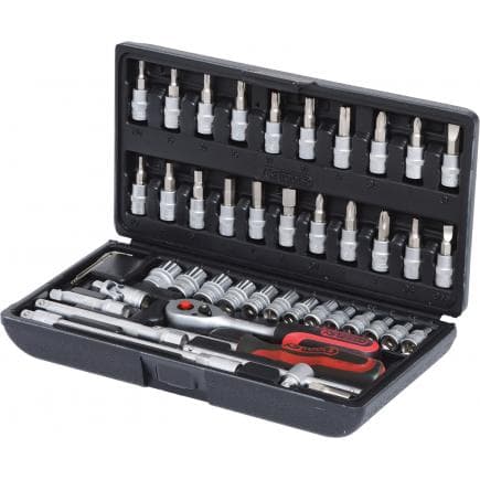 KS TOOLS 911.0646 - 1/4" Coffret de douilles (46 pcs)