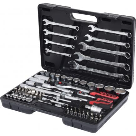 KS TOOLS 911.0682 - 1/4"+1/2" Coffret de douilles (82 pcs)