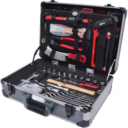KS TOOLS 911.0695 - Valise composition sanitaire 1/4"+1/2" (95 pcs)