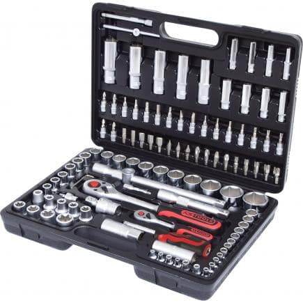 KS TOOLS 911.0708 - 1/4"+1/2" Coffret de douilles (108 pcs)