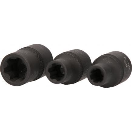KS TOOLS 911.0895 - 1/2" Jeu de douilles à chocs RIBE®, courtes (3 pcs)