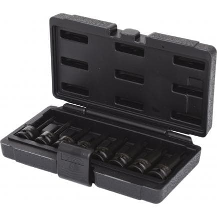 KS TOOLS 911.0901 - Jeu d'embouts puissants Torx 1/2", 8 pièces, T30-T80, long