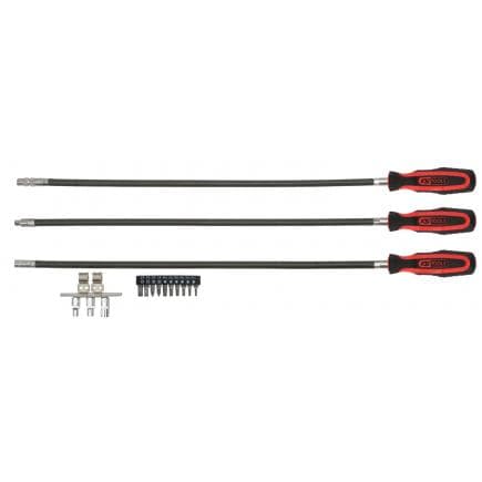 KS TOOLS 911.1180 - Jeu de tournevis ERGOTORQUE plus (16 pcs), XL