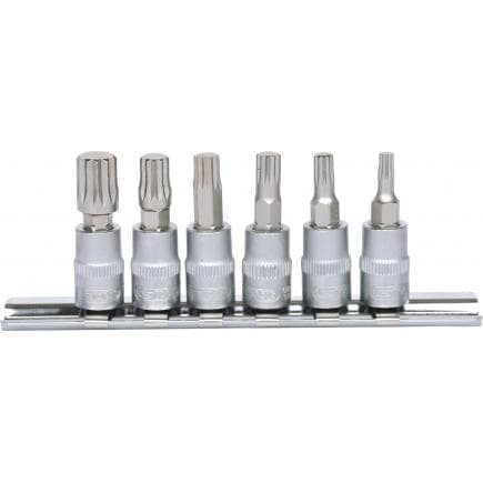 KS TOOLS 911.1547 - 1/4" Jeu de douilles tournevis XZN, M4-M10 (6 pcs)
