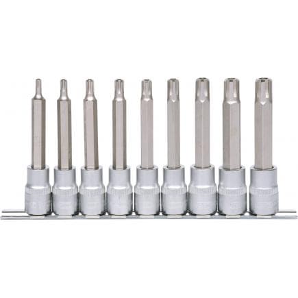 KS TOOLS 911.1630 - 1/2" Jeu de douilles RIBE, longues (9 pcs)