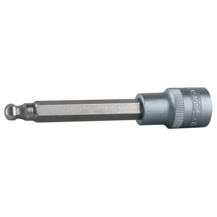 KS TOOLS 911.1685 - 1/2" Douilles tournevis 6 pans intérieur à tête sphérique, 160mm, 5mm