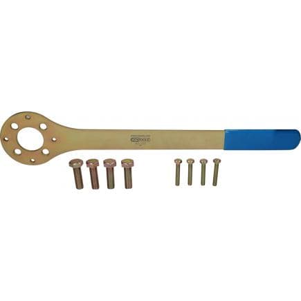 KS TOOLS 911.1735 - Jeu de clés de maintien pour poulie de courroie pour Subaru (9 pcs)