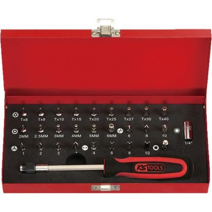 KS TOOLS 911.2029 - 1/4" Jeu d'embouts (29 pcs)