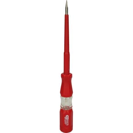 KS TOOLS 911.2177 - Testeur pique-câbles avec revêtement isolant 100-500 V, 180 mm