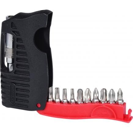 KS TOOLS 911.2845 - 1/4" Etui d'embouts de vissage (11 pcs) Torx, PH, PZ