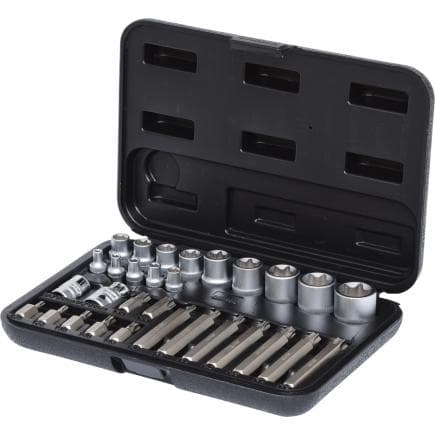 KS TOOLS 911.4301-1 - Coffret de douilles et douilles tournevis Torx (30 pcs)