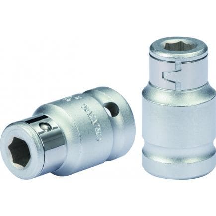 KS TOOLS 911.4351 - 1/2" Douille d'adaptateur à embouts, 1/2" x 5/16", 38 mm