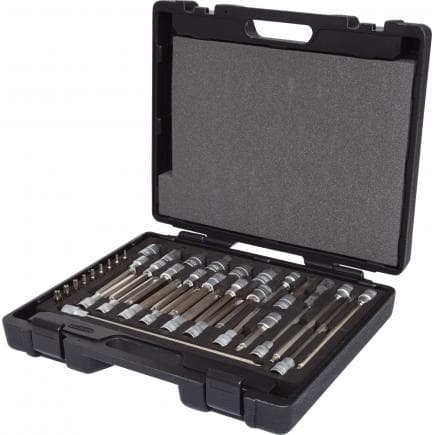 KS TOOLS 911.4500 - 1/4"+1/2" Jeu d'embouts (38 pcs)