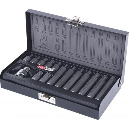 KS TOOLS 911.5020 - 10mm Coffret d'embouts Torx (15 pcs)