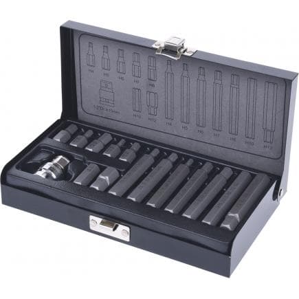 KS TOOLS 911.5040 - 10mm Coffret d'embouts (15 pcs), 6 pans