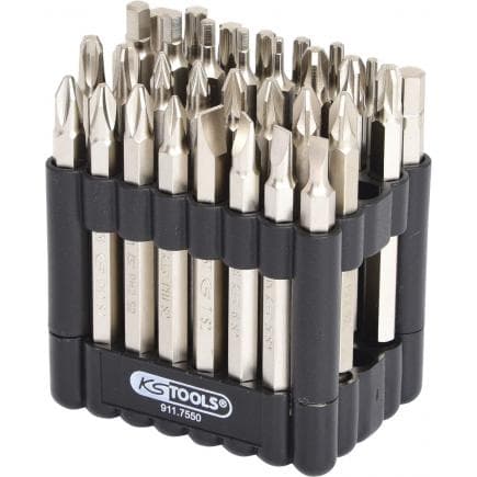 KS TOOLS 911.7550 - 1/4" Jeu d'embouts, 75mm (32 pcs)