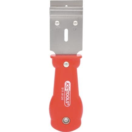 KS TOOLS 911.8126 - Grattoir large à lame type rasoir, 39mm