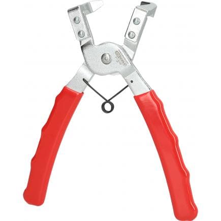 KS TOOLS 911.8182 - Pince à dégrafer, coudée