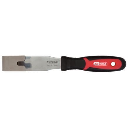 KS TOOLS 911.8193 - Dégraffeur de clips, tête forme U, 260mm
