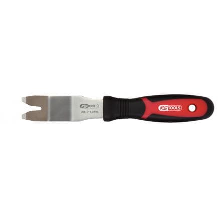 KS TOOLS 911.8195 - Dégraffeur de clips, tête forme Y, 230mm