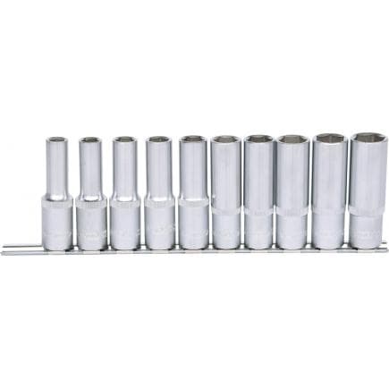 KS TOOLS 917.0615 - 1/2" Jeu de douilles 6 pans, longues 10-19mm (10 pcs)