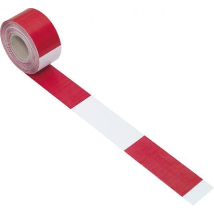 KS TOOLS 917.3899 - Bande de sécurité rouge/blanc, pack de 3