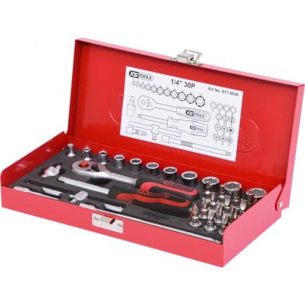 KS TOOLS 917.4030 - 1/4" Coffret de douilles (30 pcs)