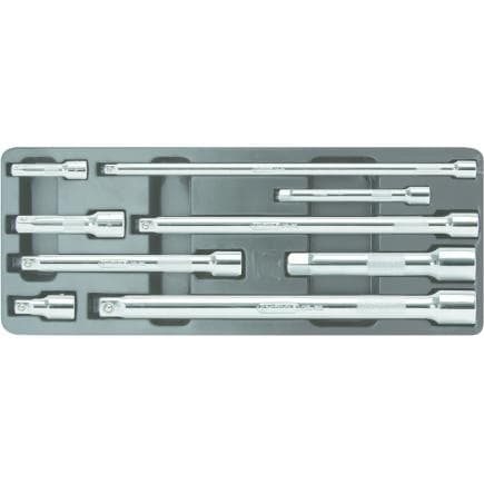 KS TOOLS 918.0007 - Jeu de rallonges CHROME plus (9 pcs)
