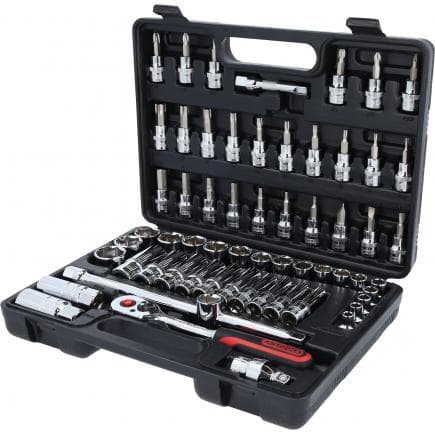 KS TOOLS 918.0661 - 3/8" CHROME plus Coffret de douilles (61 pcs)