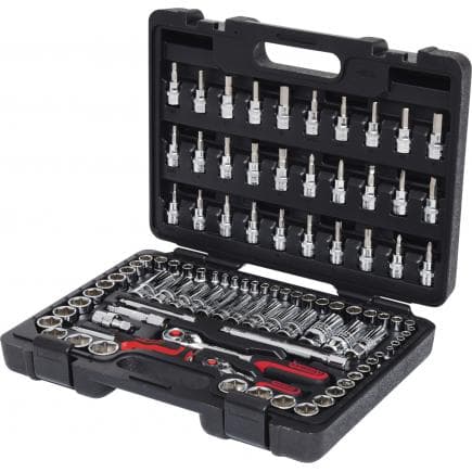 KS TOOLS 918.0699 - 1/4"+3/8" CHROME plus Coffret de douilles (99 pcs)