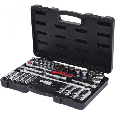 KS TOOLS 918.0830 - 1/2" CHROME plus Coffret de douilles (30 pcs)