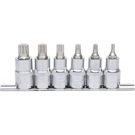 KS TOOLS 918.1349 - 1/2" Jeu de douilles tournevis XZN CHROME plus M5-M14 (6 pcs)