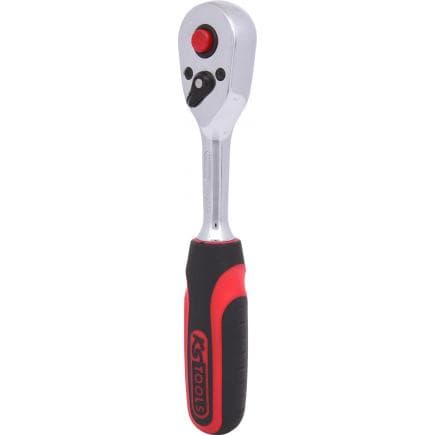 KS TOOLS 918.1400 - 1/4" CHROME plus Cliquet réversible, 45 dents